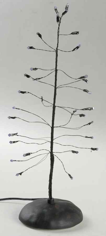 Snow Village Halloween Halloween Purple Twinkle Brite Tree - Boxed by Department 56-1
