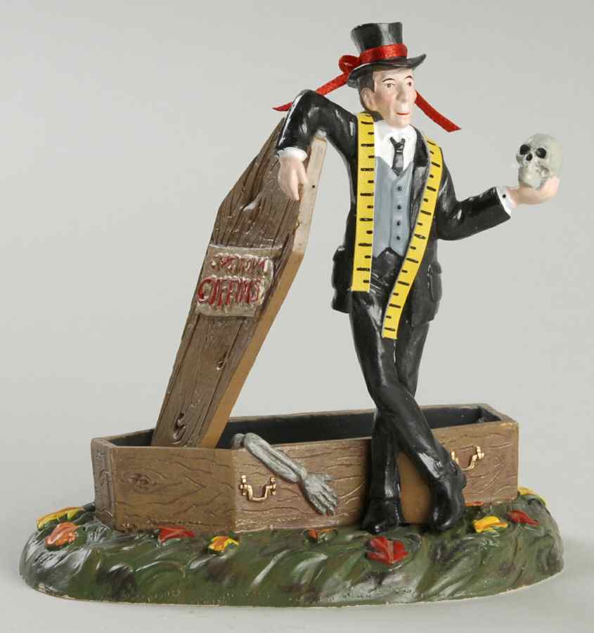 Snow Village Halloween A Grave Undertaker - Boxed by Department 56-1
