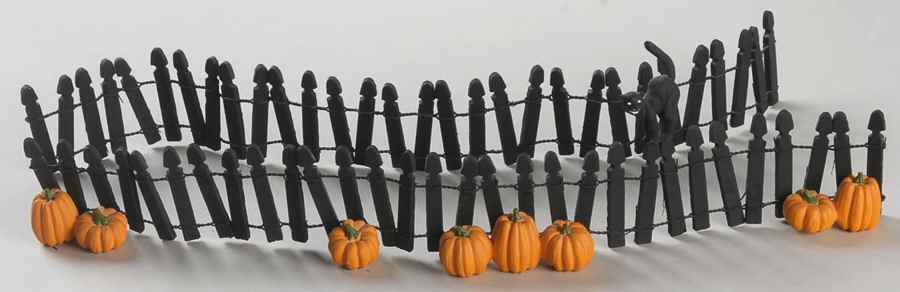 Snow Village Halloween Halloween Fence - Boxed by Department 56-1