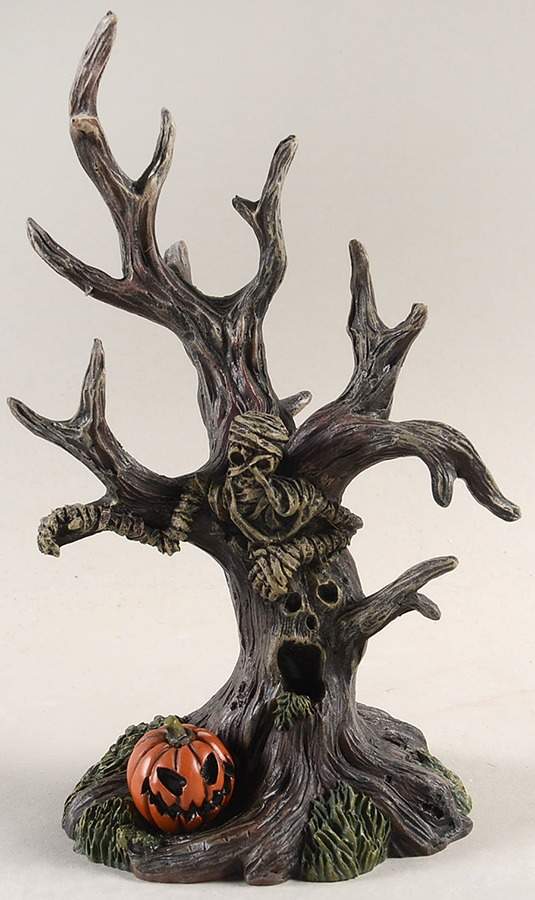 Snow Village Halloween Petrified Tree - No Box by Department 56-1