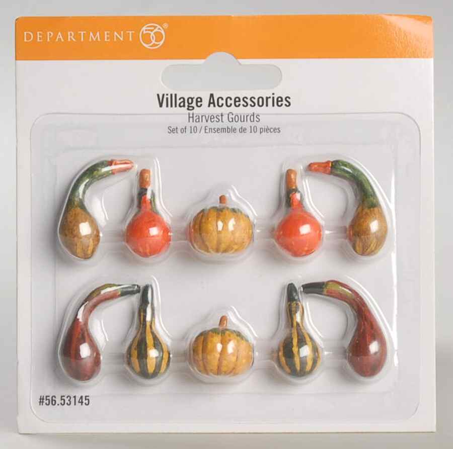 Harvest Collection Accessories Harvest Gourds - Boxed by Department 56-1