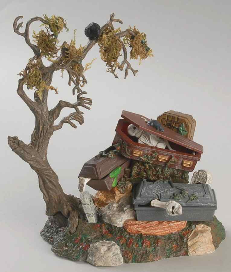 Snow Village Halloween Haunted Graveyard - Boxed by Department 56-1