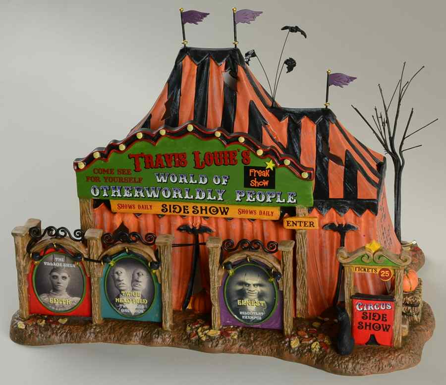 Snow Village Halloween Travis Louie's World Of Otherworldly Per - With Box Bx324 by Department 56-1
