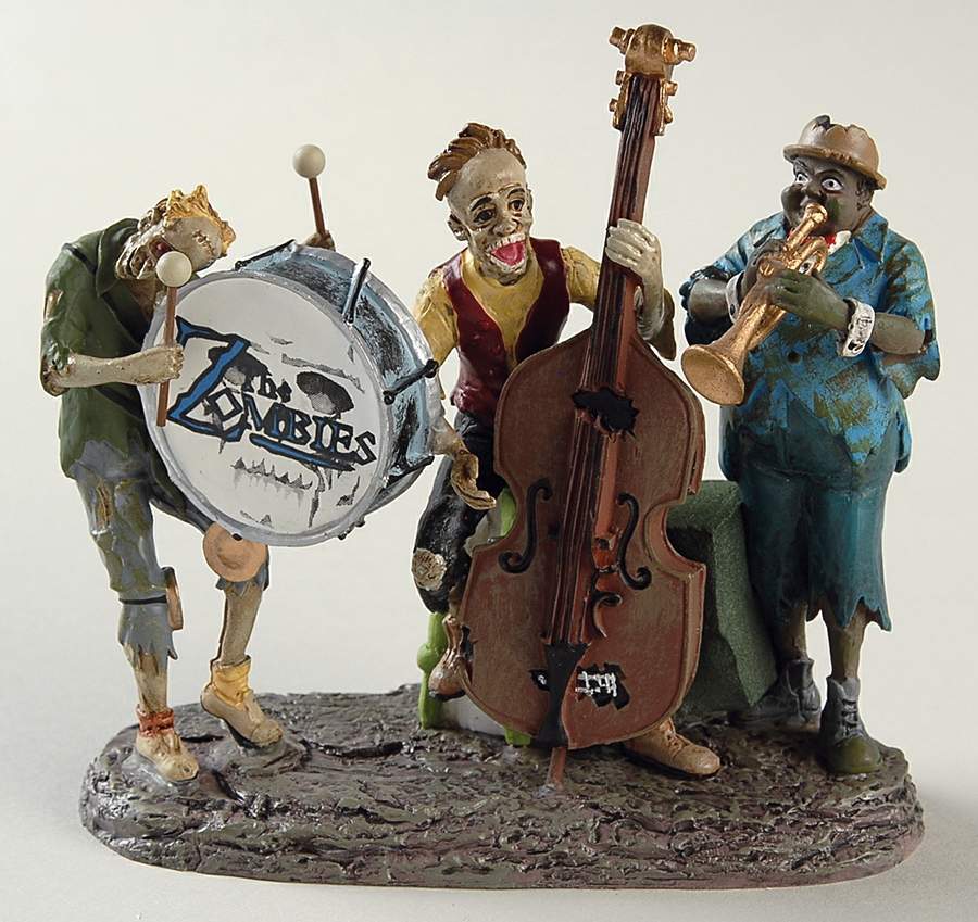 Snow Village Halloween The Zombies - Boxed by Department 56-1