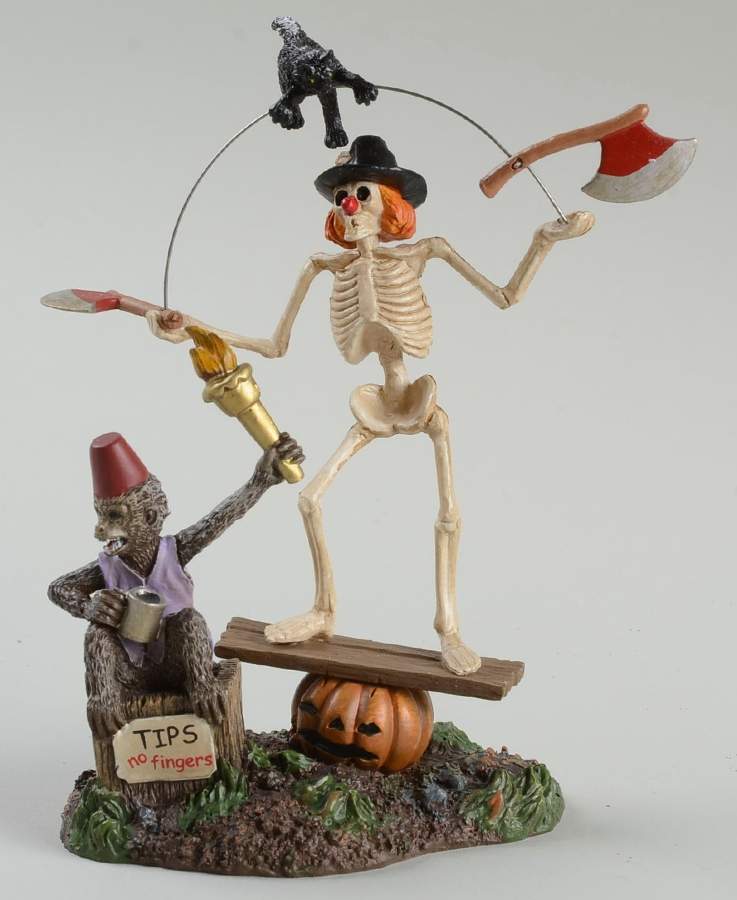 Snow Village Halloween Funny Bones - With Box Bx382 by Department 56-1