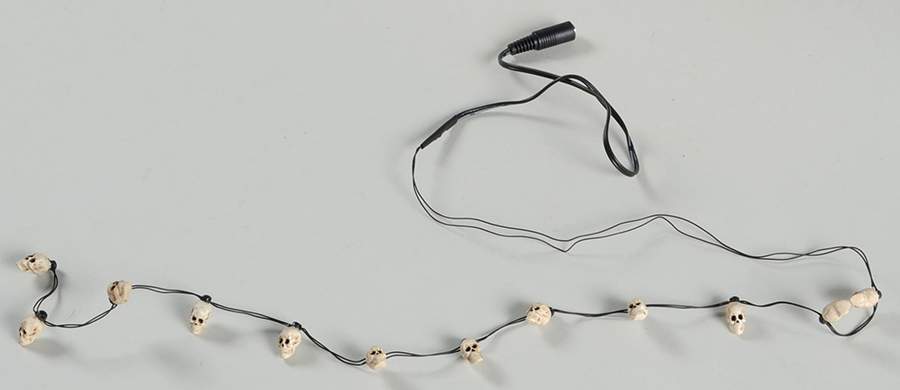 Snow Village Halloween Skull Lights (String Of 12) - With Box Bx386 by Department 56-1