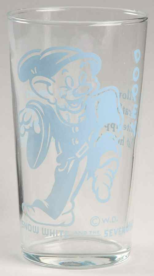 Snow White and the Seven Dwarfs (Glasses) Dopey-Light Blue - No Box by Disney-1