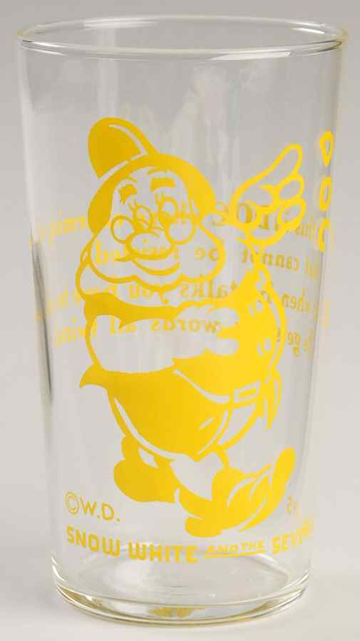 Snow White and the Seven Dwarfs (Glasses) Doc-Yellow - No Box by Disney-1