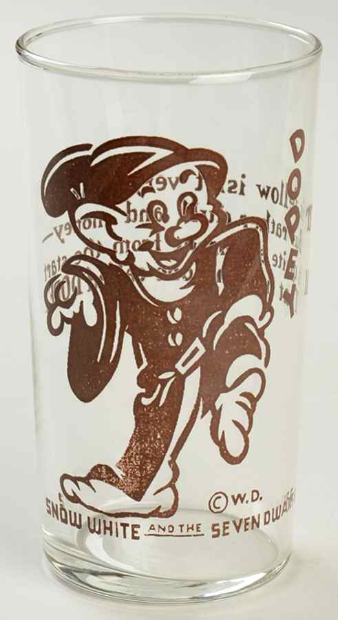 Snow White and the Seven Dwarfs (Glasses) Dopey-Brown - No Box by Disney-1