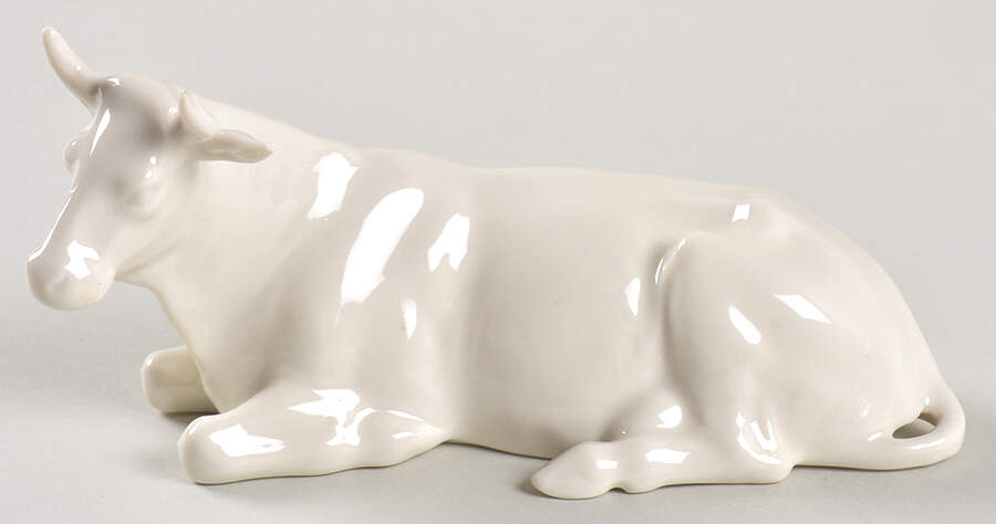 Dresden Nativity-Small Ox - No Box by Dresden (German)-1