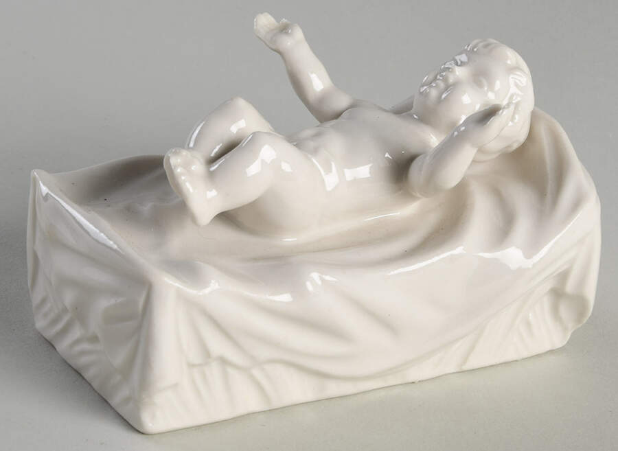 Dresden Nativity-Small Baby Jesus - No Box by Dresden (German)-1