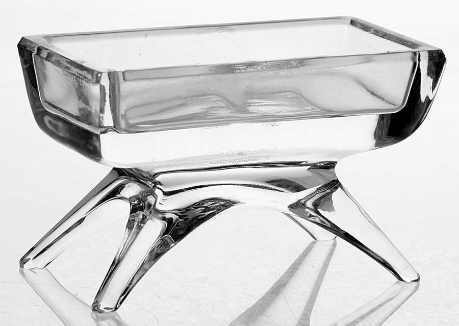 Dansk Crystal Nativity Manger - No Box by Dansk-1