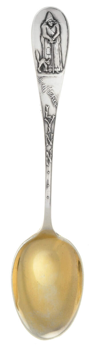 Durgin Souvenir Spoon Moll Pitcher (Lynn, Ma) - No Box by Durgin-1
