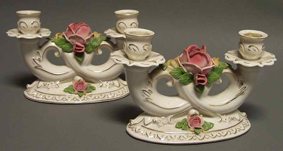 Dresden Giftware Pair Of 2 Light Cns - No Box by Dresden (German)-1