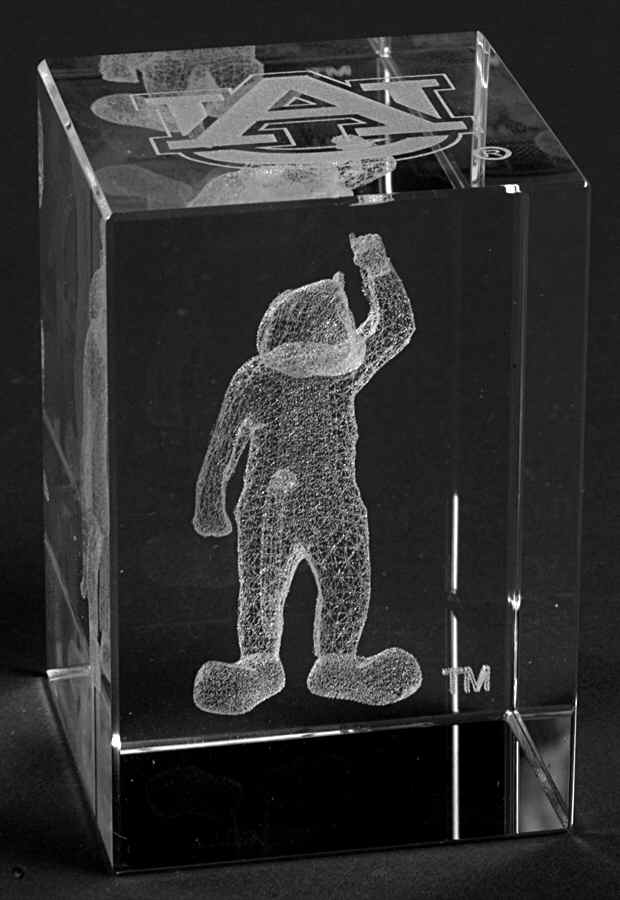 Collegiate Cube Paperweight Auburn University - Boxed by Dynasty Gallery-1
