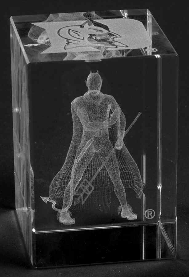 Collegiate Cube Paperweight Duke University - Boxed by Dynasty Gallery-1