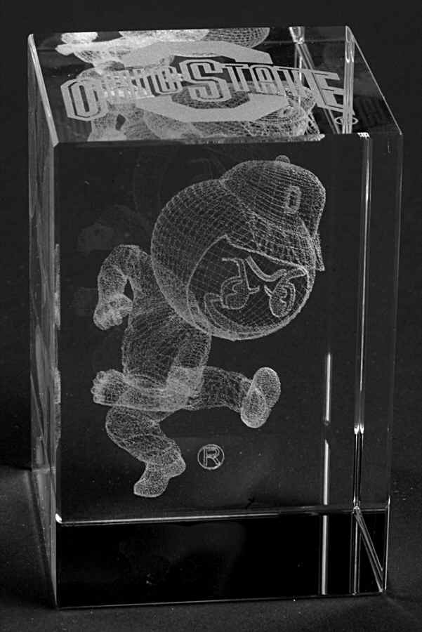 Collegiate Cube Paperweight Ohio State University - Boxed by Dynasty Gallery-1