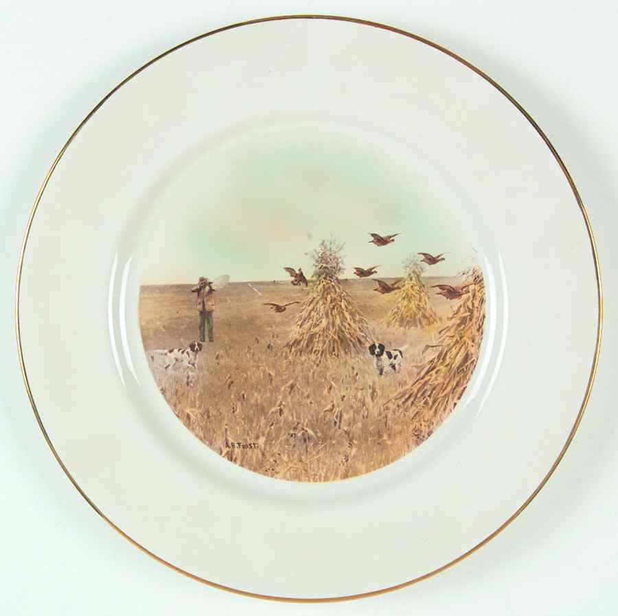 A.B. Frost-Sportsmans Gallery Prairie Chickens - No Box by Delano Studios-1