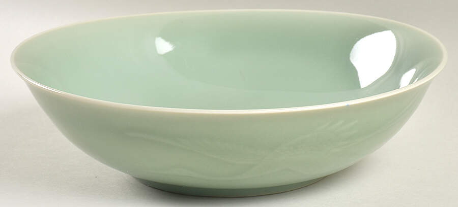 Celadon Giftware Crane Serving Bowl - No Box by Dynasty Gallery-1