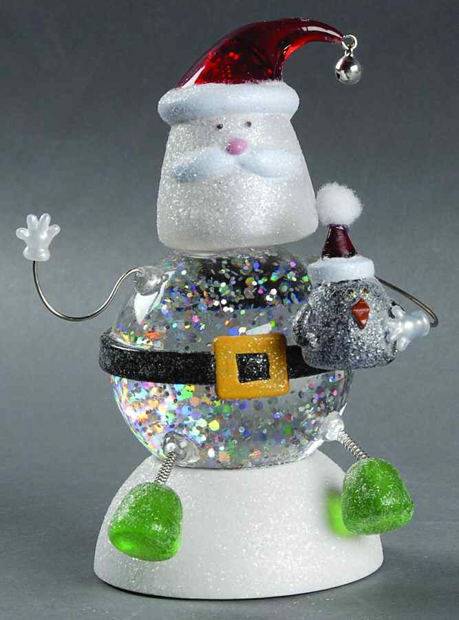 Department 56 Christmas Figurines Santa-Snowglobe - Boxed by Department 56-1