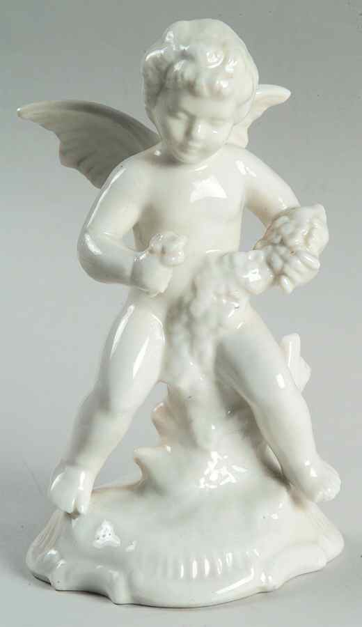 Four Seasons Cherubs Spring-Flowers - No Box by Dresden (German)-1