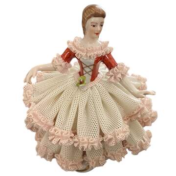 Dresden Figurines Ballerina - No Box by Dresden (German)-1