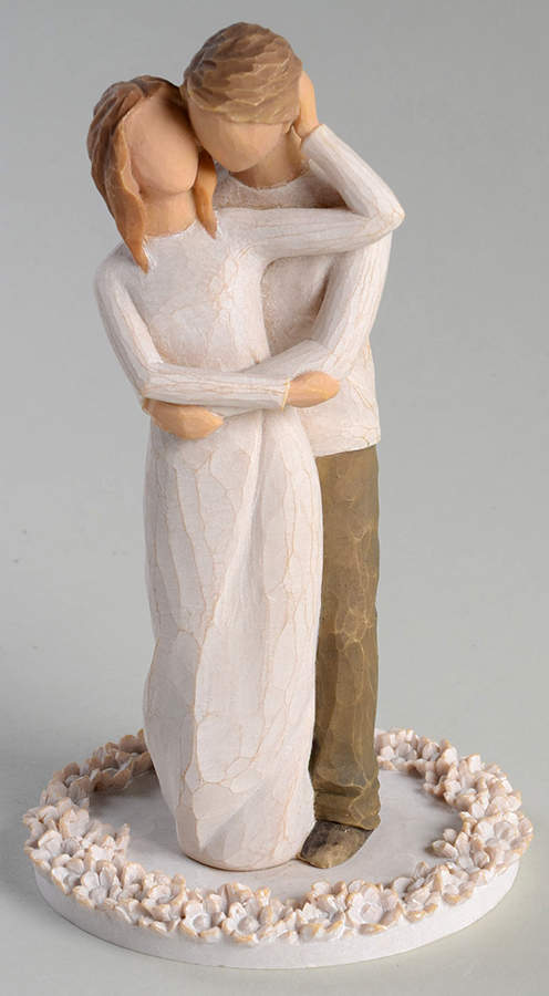 Willow Tree Together Cake Topper - Boxed by Demdaco-1