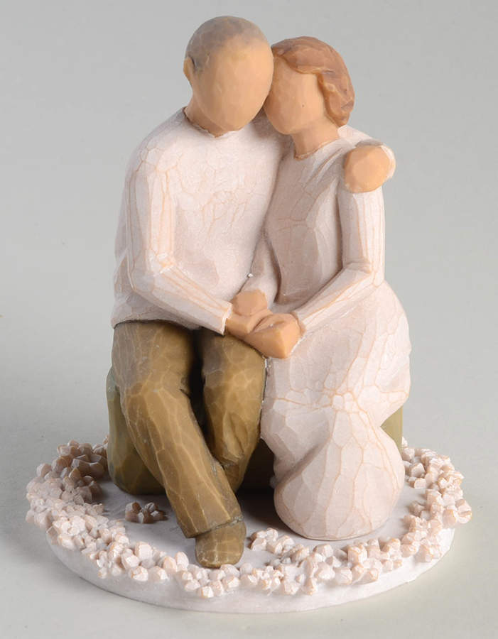 Willow Tree Anniversary Cake Topper - Boxed by Demdaco-1