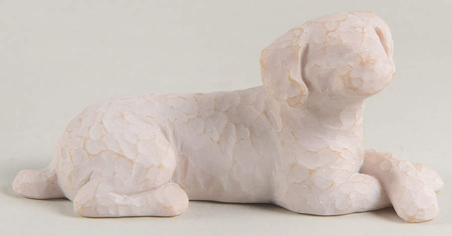 Willow Tree Love My Dog-Small,Laying Down - No Box by Demdaco-1
