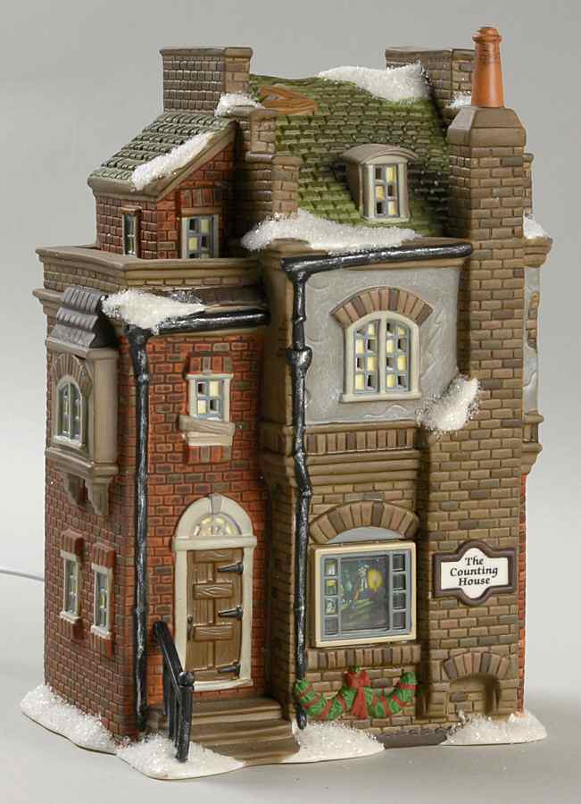 Accents Collection The Counting House-Christmas C - No Box by Department 56-1