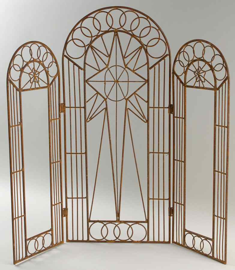 Department 56 Giftware Wire Nativity Backdrop-Rust Finish - No Box by Department 56-1