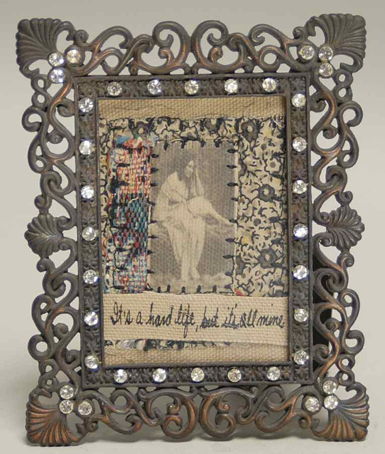 Department 56 Giftware Fabric Collage W/ Metal Frame - Boxed by Department 56-1