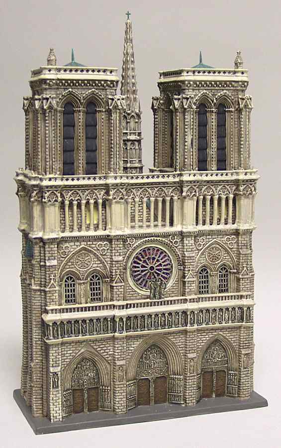 Churches of the World Notre Dame Cathedral, Paris - No Box by Department 56-1