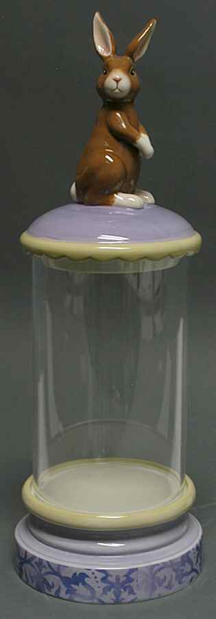Woodland Spring Rabbit Jelly Bean Jar - Boxed by Department 56-1