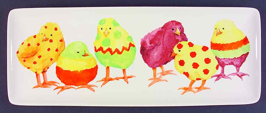 Dipped Chicks Long Bread Tray - No Box by Department 56-1