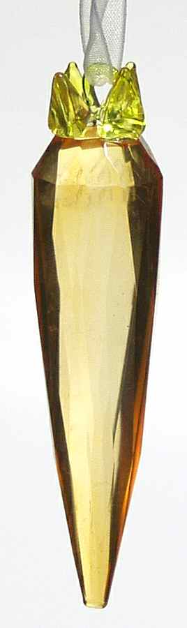 Easter Ornaments Crystal Carrot Ornament - Boxed by Department 56-1