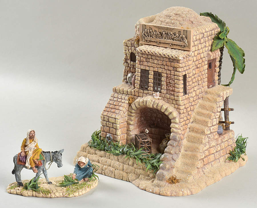 The Holy Land House Of The Last Supper - No Box by Department 56-1