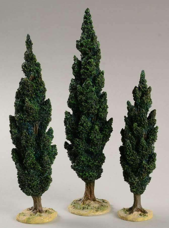 The Holy Land Cypress Trees - No Box by Department 56-1