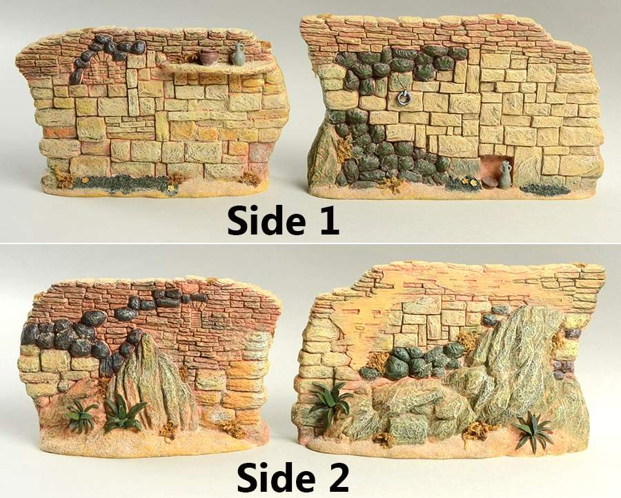 The Holy Land Caravansary Wall - No Box by Department 56-1