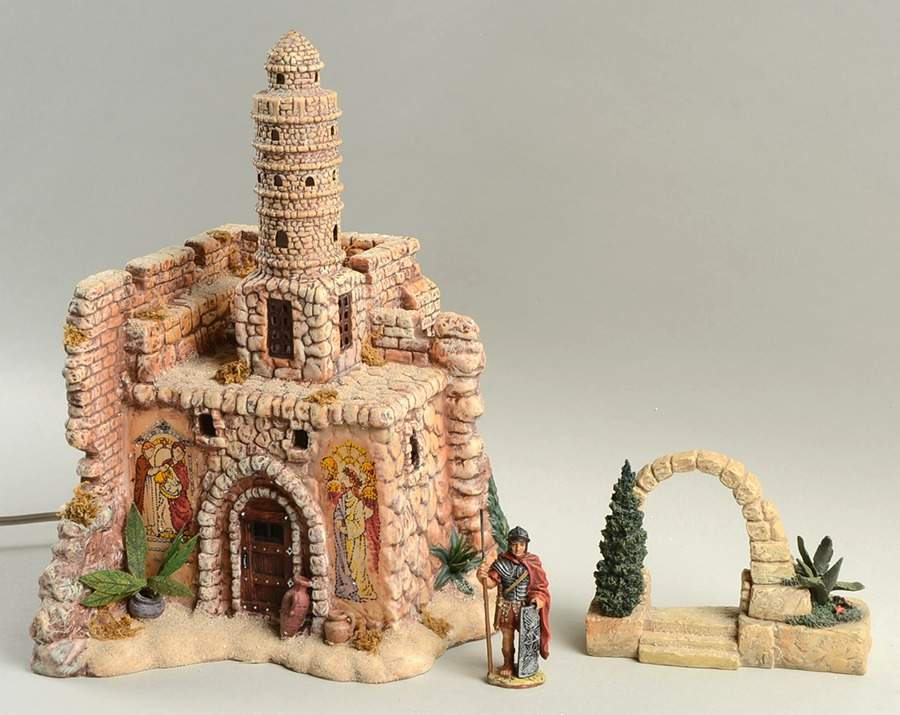 The Holy Land Tower Of David - Boxed by Department 56-1