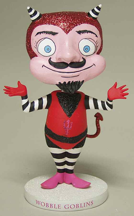 Glitterville Halloween Devil Wobble Goblin - Boxed by Department 56-1