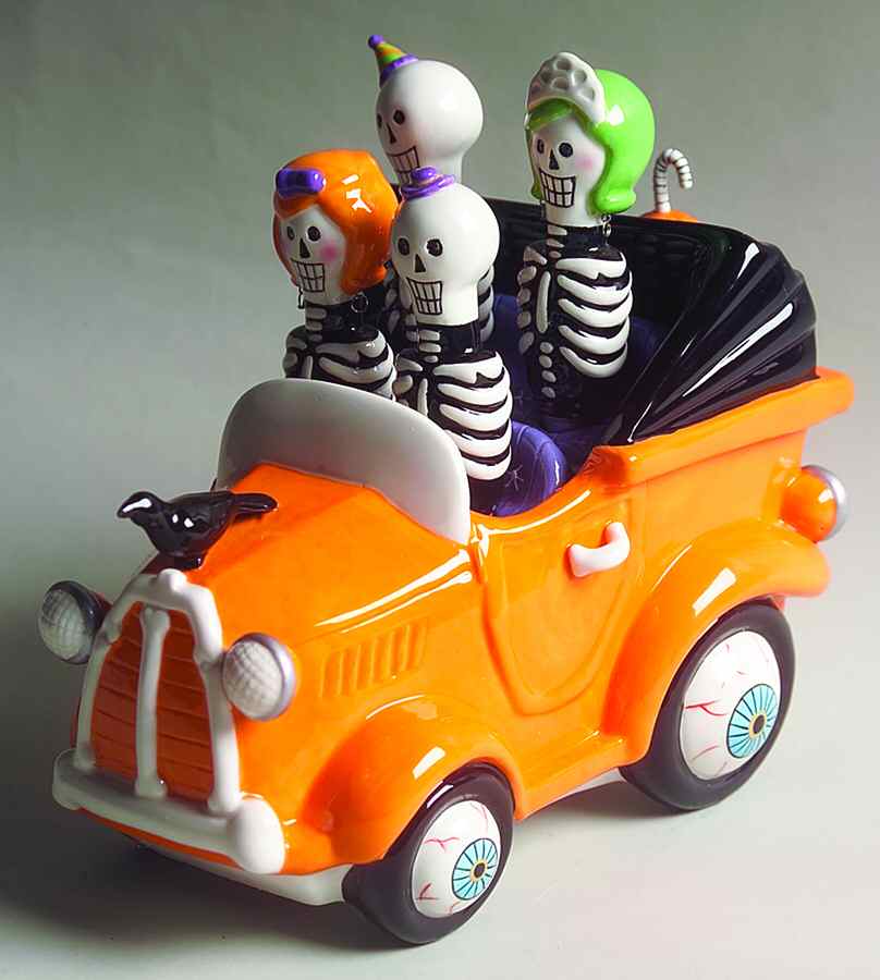 Glitterville Halloween Car Spreader Set - No Box by Department 56-1