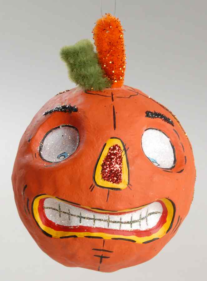 Glitterville Halloween Pumpkin-Spooky Kooks - No Box by Department 56-1