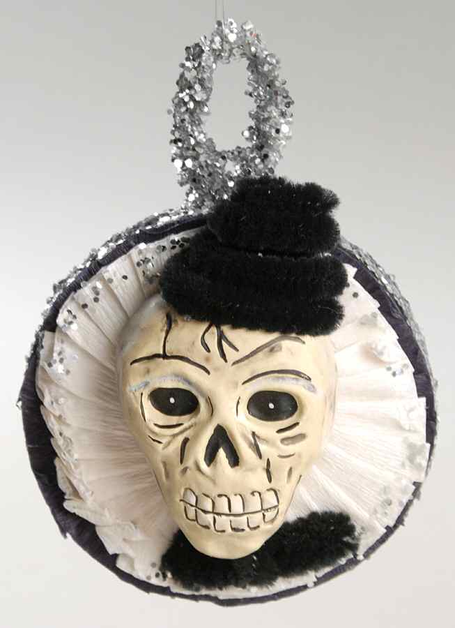 Glitterville Halloween Skull-Tree Favor - Boxed by Department 56-1