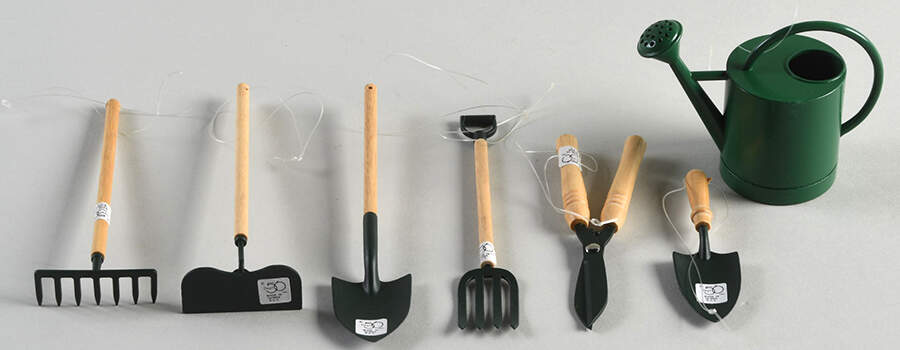 Department 56 Ornaments Miniature Garden Tools-Set Of 7 - Boxed by Department 56-1