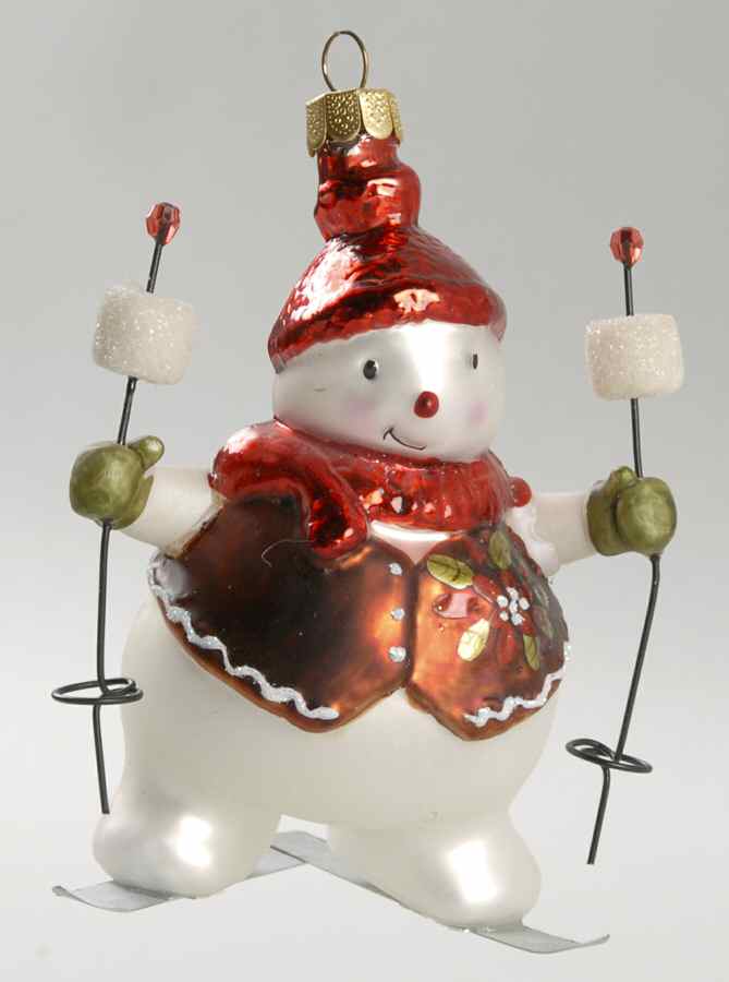 Department 56 Ornaments Snowman Skiing-Hot Cocoa - No Box by Department 56-1