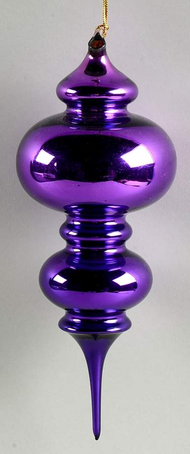 Department 56 Ornaments Double Finial Ornament-Purple - Boxed by Department 56-1