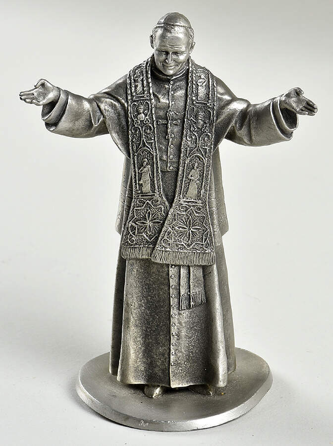 Danbury Mint Figurine Pope John Paul Ii - Boxed by Danbury Mint-1