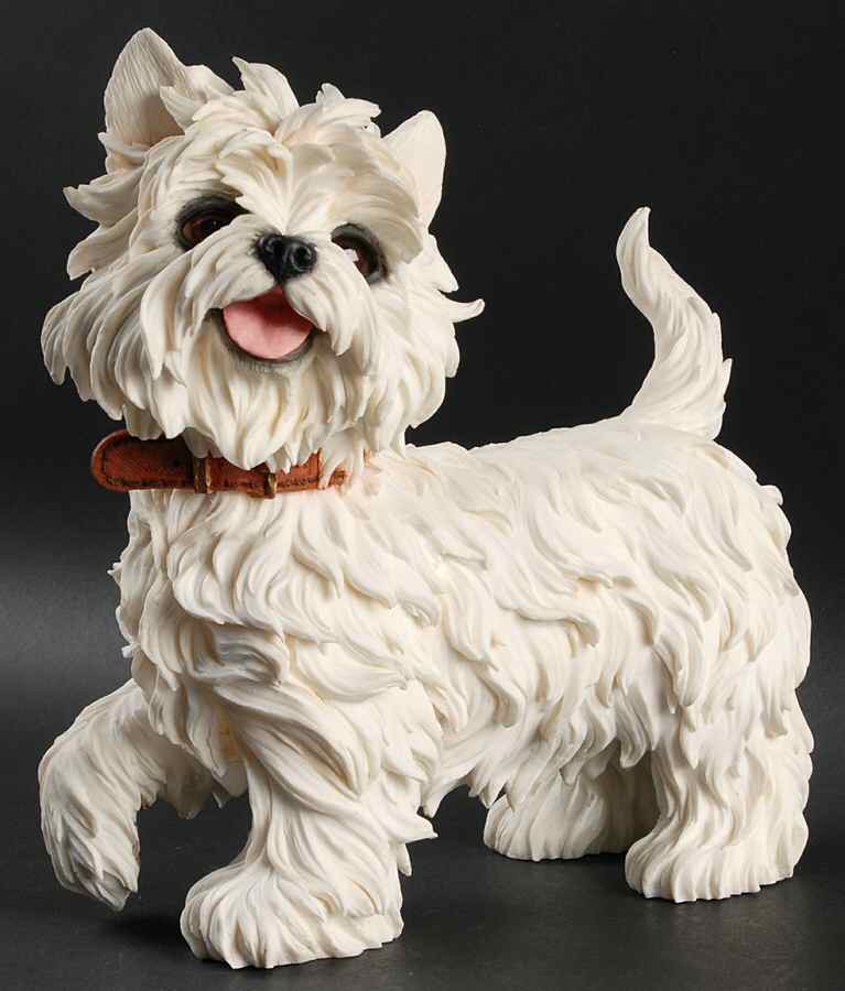 Danbury Mint Figurine Stepping Out-Westie - Boxed by Danbury Mint-1