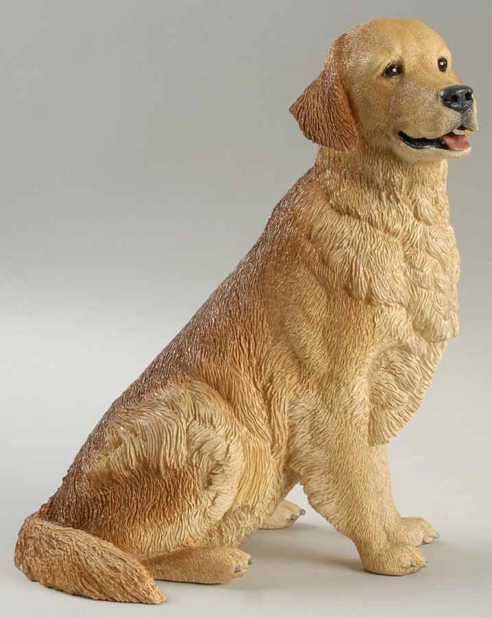 Danbury Mint Figurine Golden Retriever - No Box by Danbury Mint-1